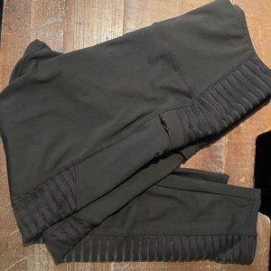 Black athletic workout pants